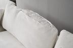 Norwick White Cloud Sectional Sofa – 4-Piece